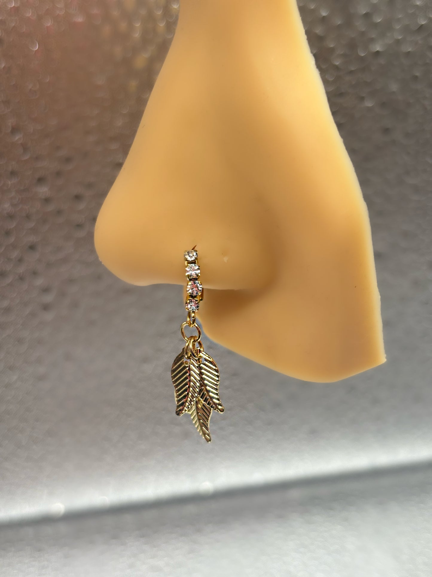 LEAF NOSE RING
