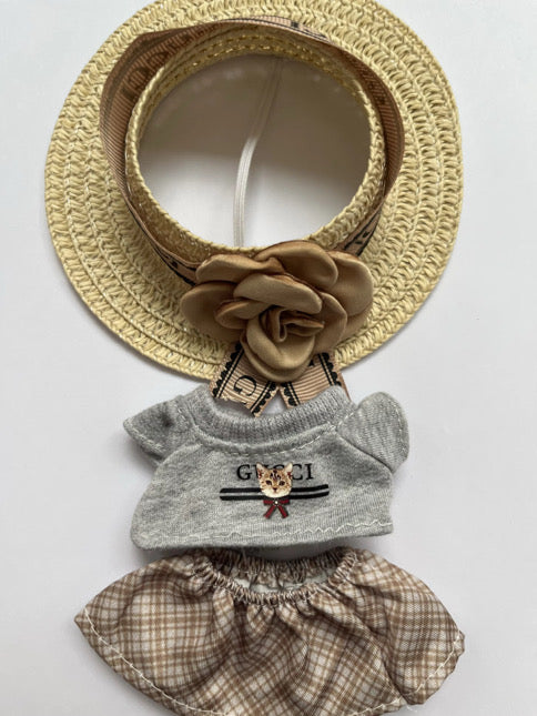 Labubu Skirt Set