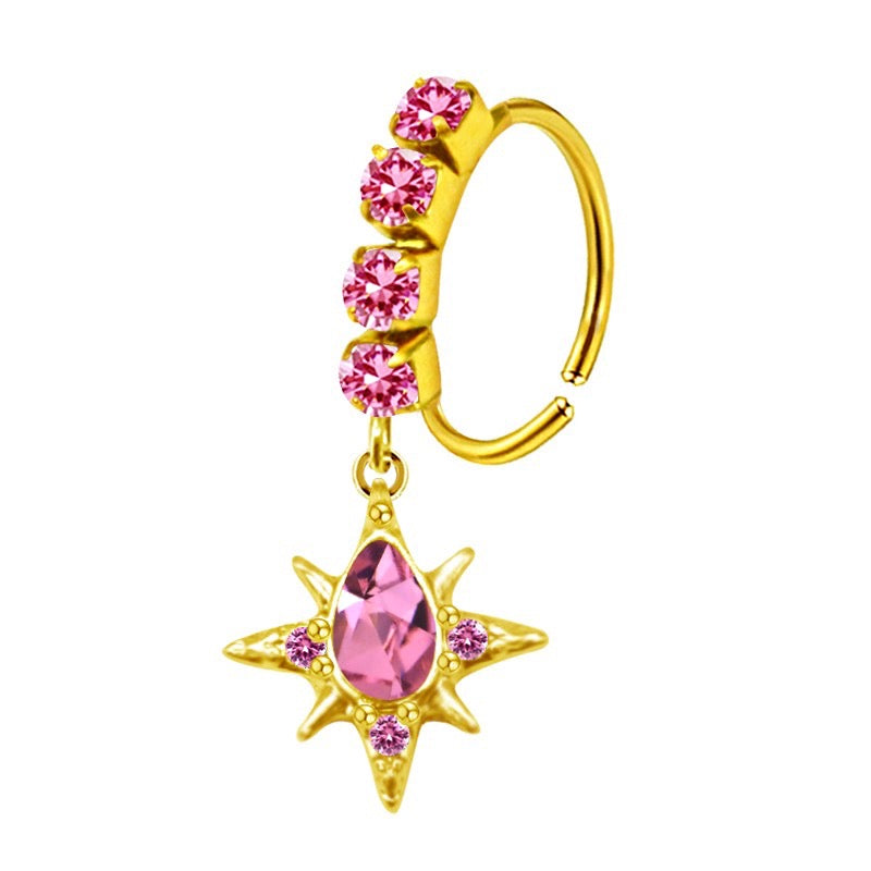 PINK SUNSET Nose Ring
