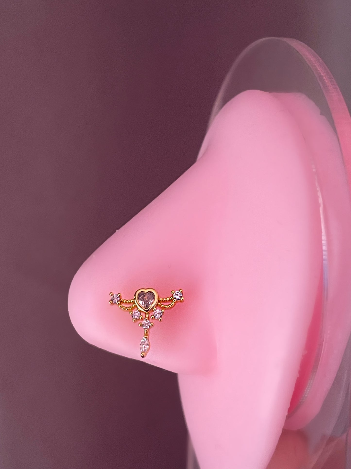 CROSS NOSE STUD