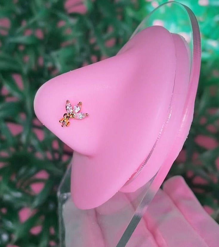 FLOWER PETAL NOSESTUD