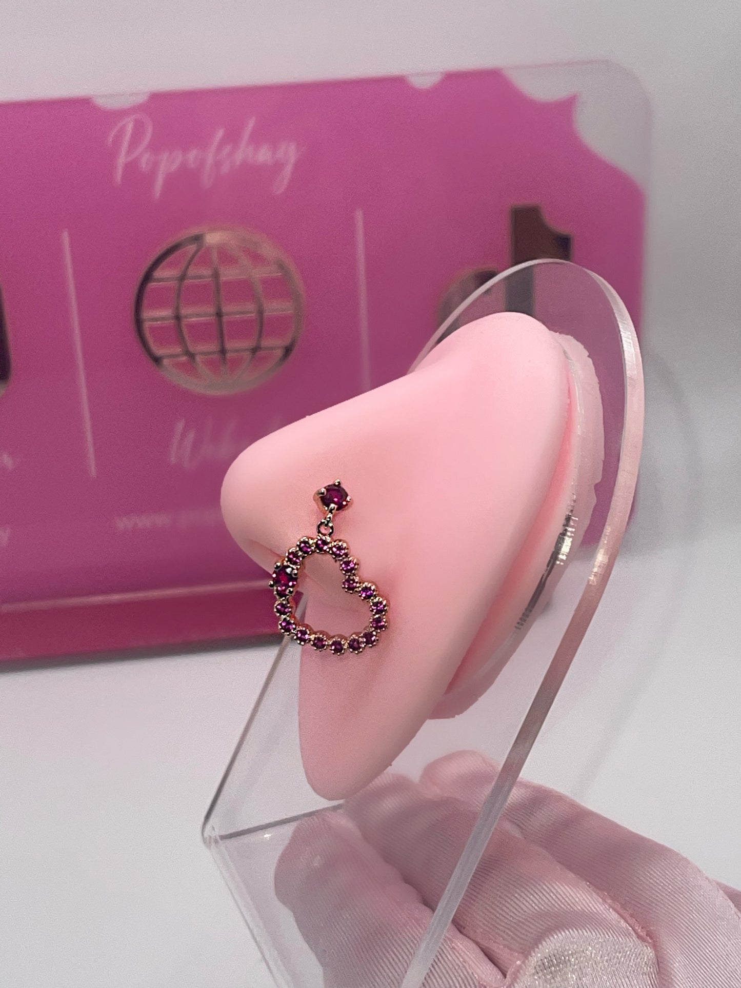 BIG HEART Nose STUD