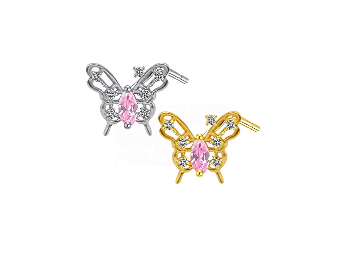 BUTTERFLY NOSE STUD