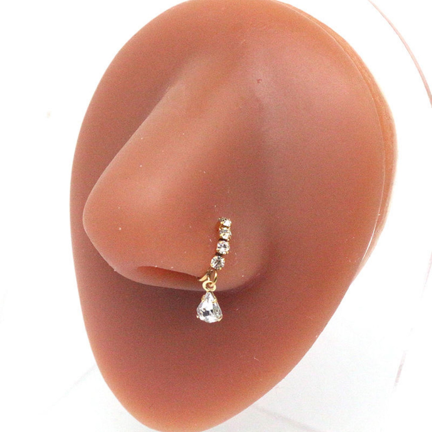 TEARDROP NOSE RING