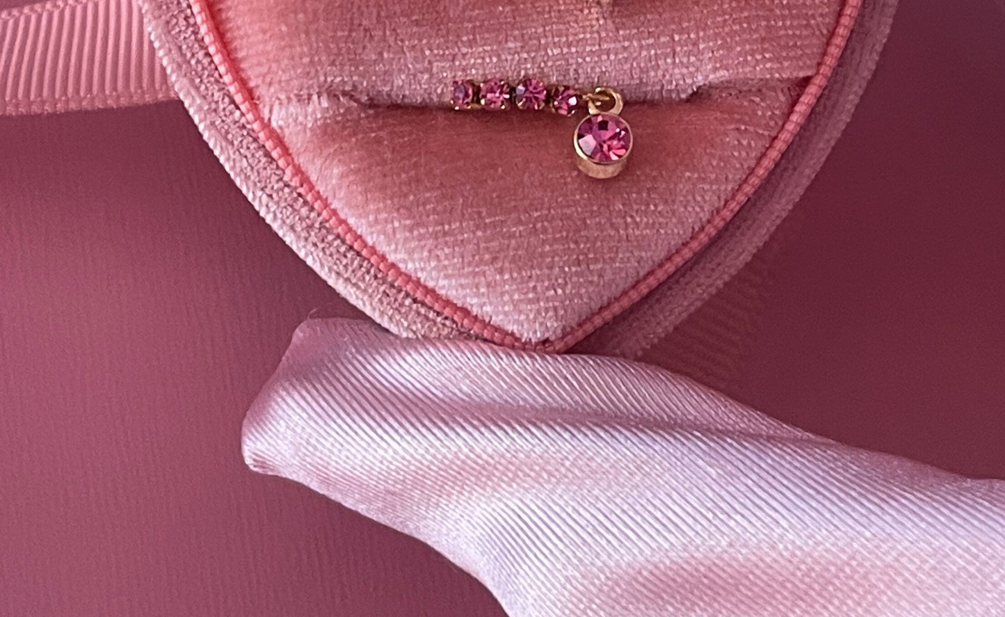 HOT PINK Nose Ring
