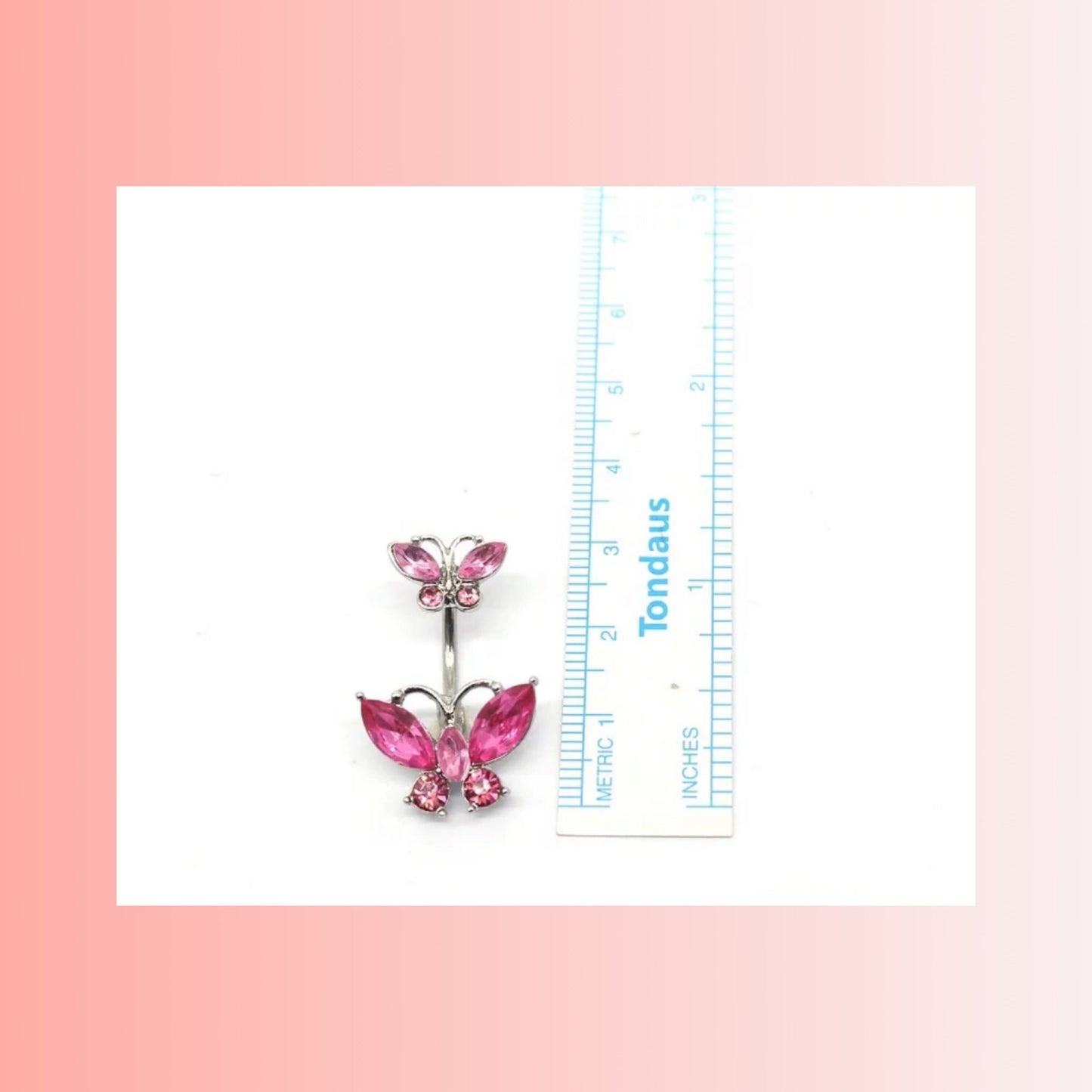 BUTTERFLY BELLY RING