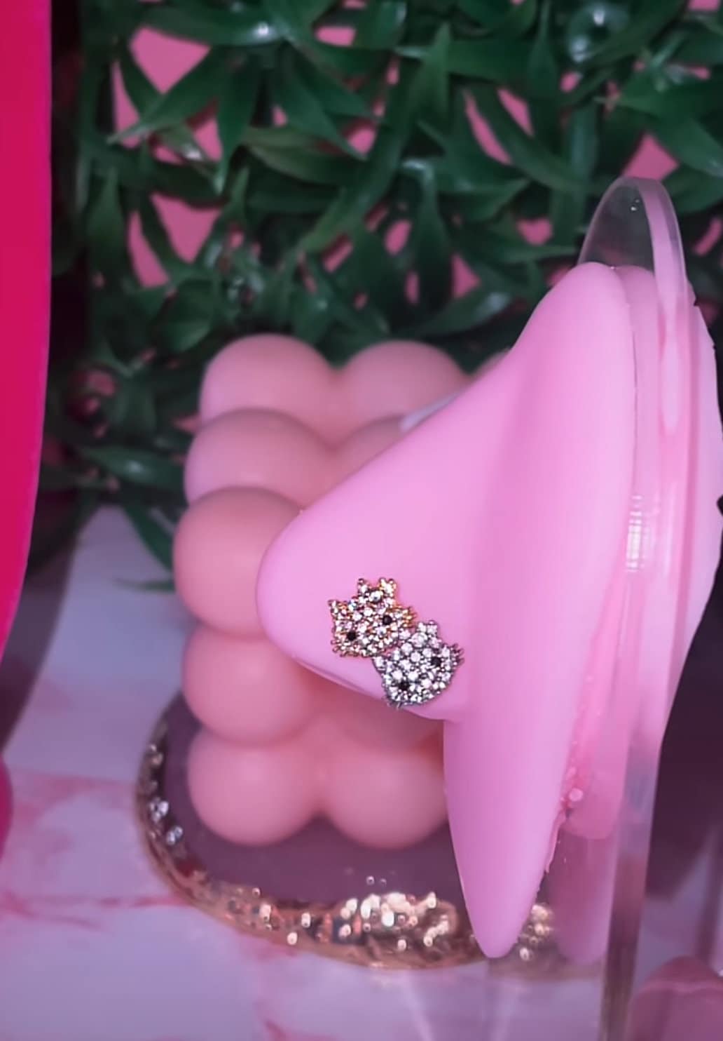HELLO KITTY NOSESTUD | Nose Ring | Nose Hoop Nose Piercing| Nose Jewelry