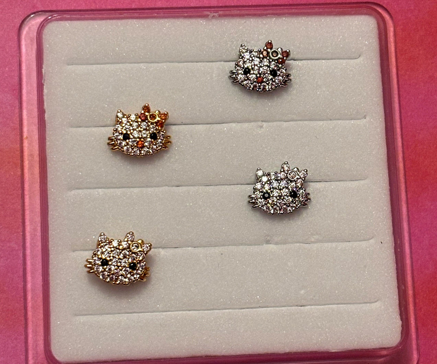 HELLO KITTY NOSESTUD | Nose Ring | Nose Hoop Nose Piercing| Nose Jewelry