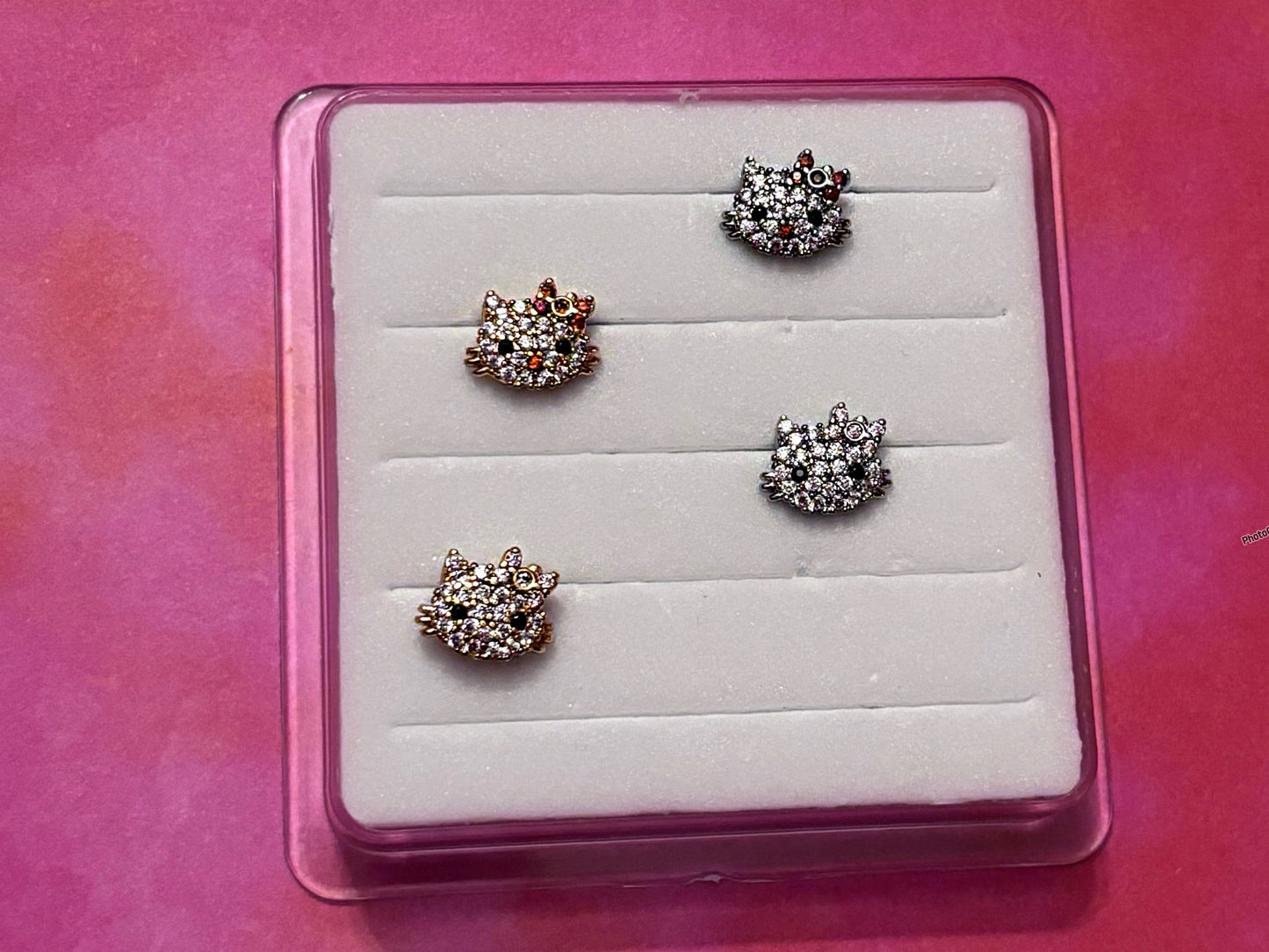 HELLO KITTY NOSESTUD | Nose Ring | Nose Hoop Nose Piercing| Nose Jewelry