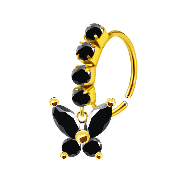 BUTTERFLY NOSE RING