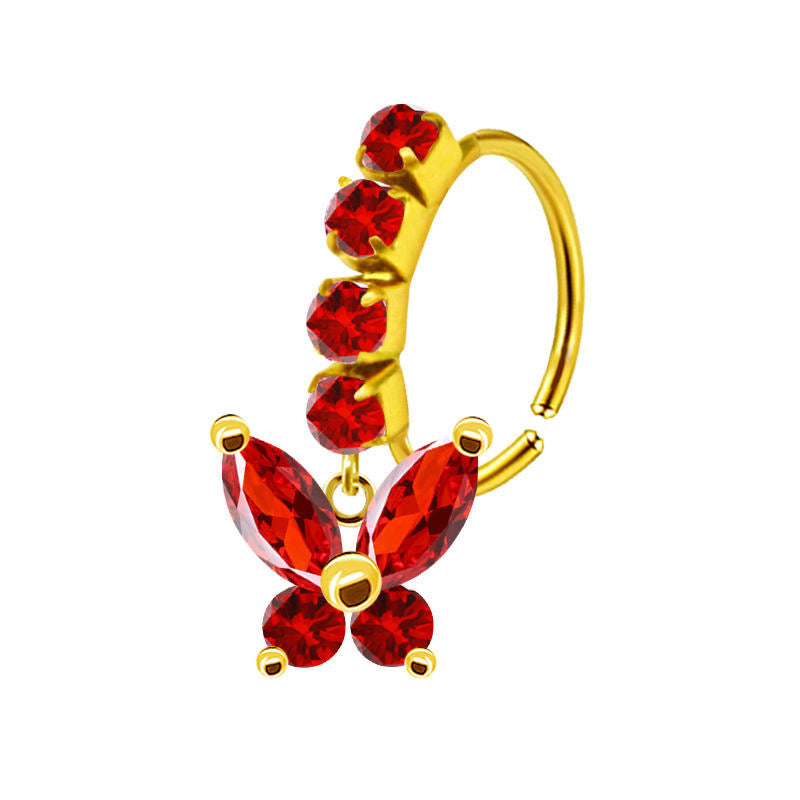 BUTTERFLY NOSE RING