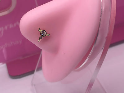 KEY NOSE STUD