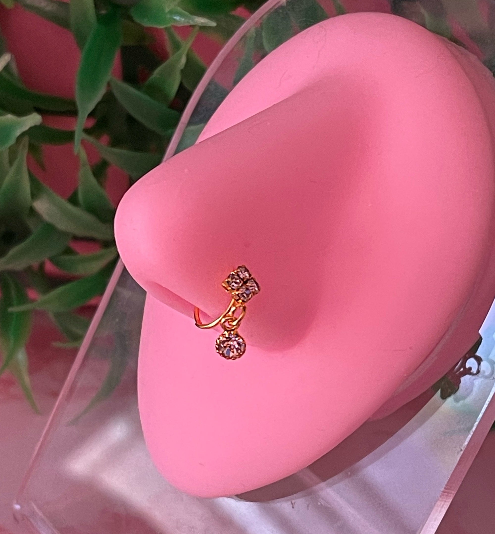 LV NOSE STUD - popofshay