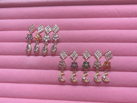 DANGLE FLOWER Nose STUD