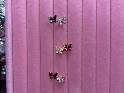 DOUBLE BUTTERFLY Nose Stud