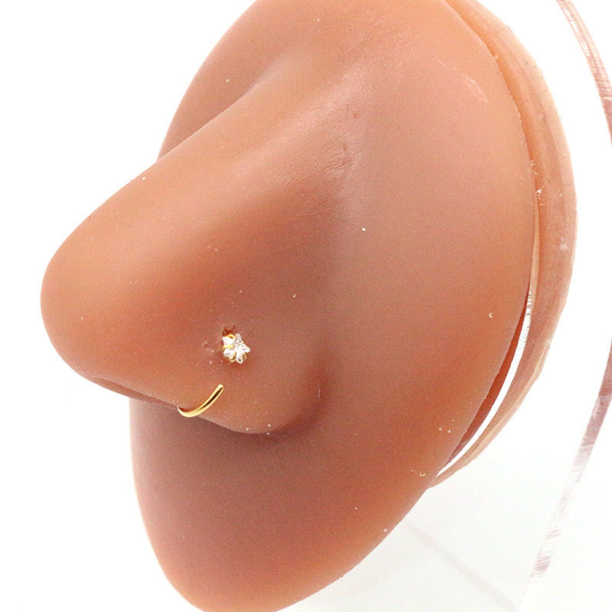 LV NOSE STUD - popofshay