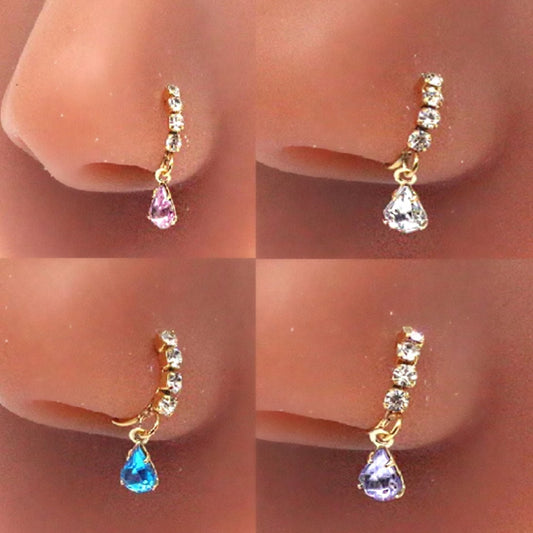 TEARDROP NOSE RING